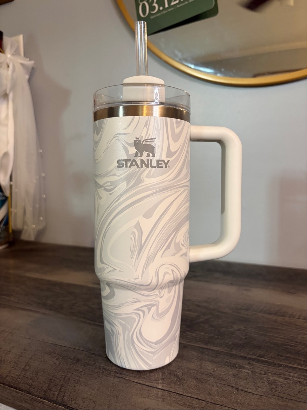 STANLEY 30 oz. Quencher H2.0 FlowState Tumbler, Polar Swirl